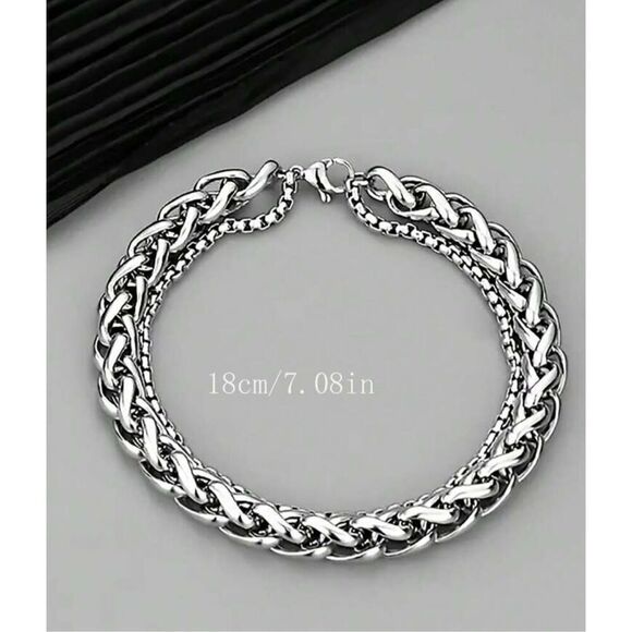 Double Chain Bracelet - Picture 3 of 5